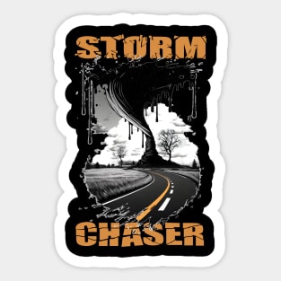 Storm Chaser Tornado Twister Weatherman Meteorologist Sticker